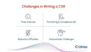 Challenges in writing a CSR in clinical trials